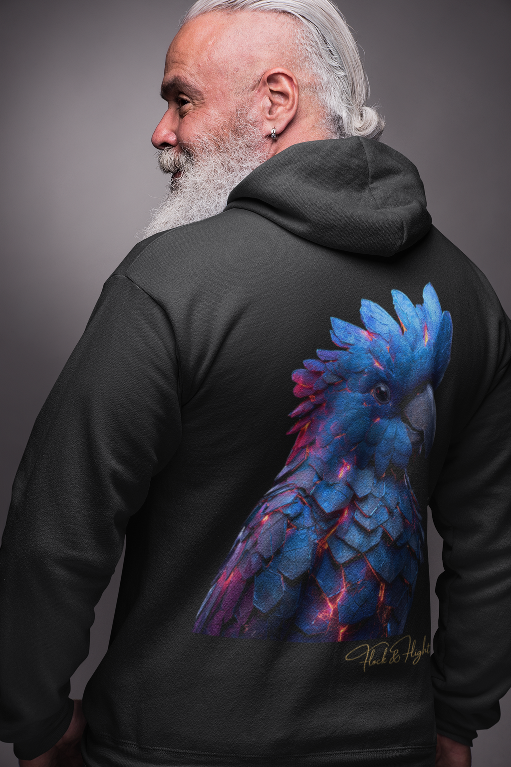 Ember Flock Cockatoo Hoodie – Limited Edition Bird Streetwear (250 Worldwide)