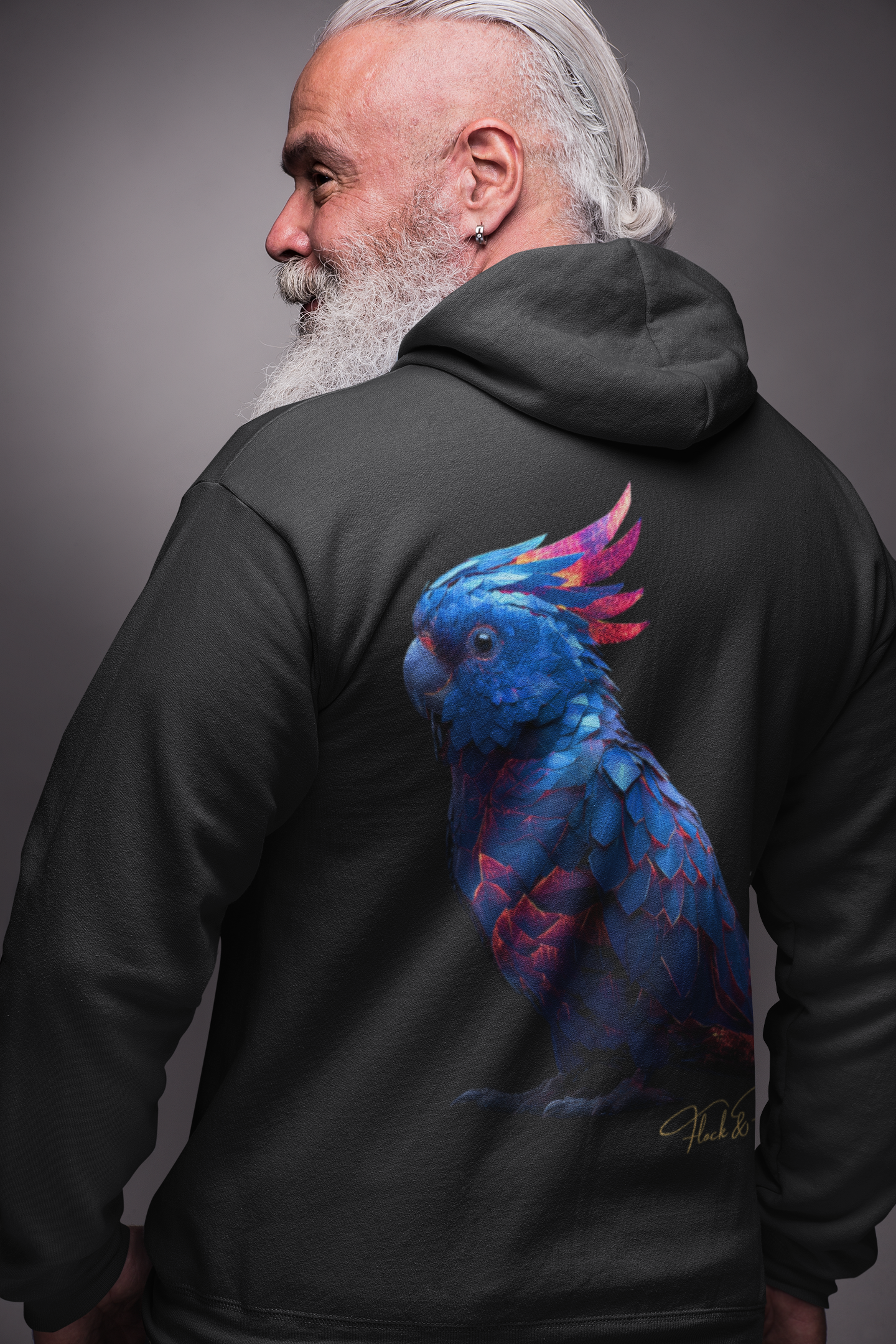 Ember Flock Cockatiel Hoodie – Limited Edition Bird Streetwear (Premium Line)