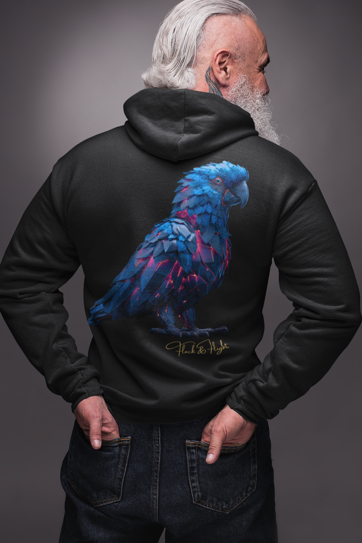 Ember Flock Macaw Hoodie – Limited Edition Bird Streetwear (Premium Line)
