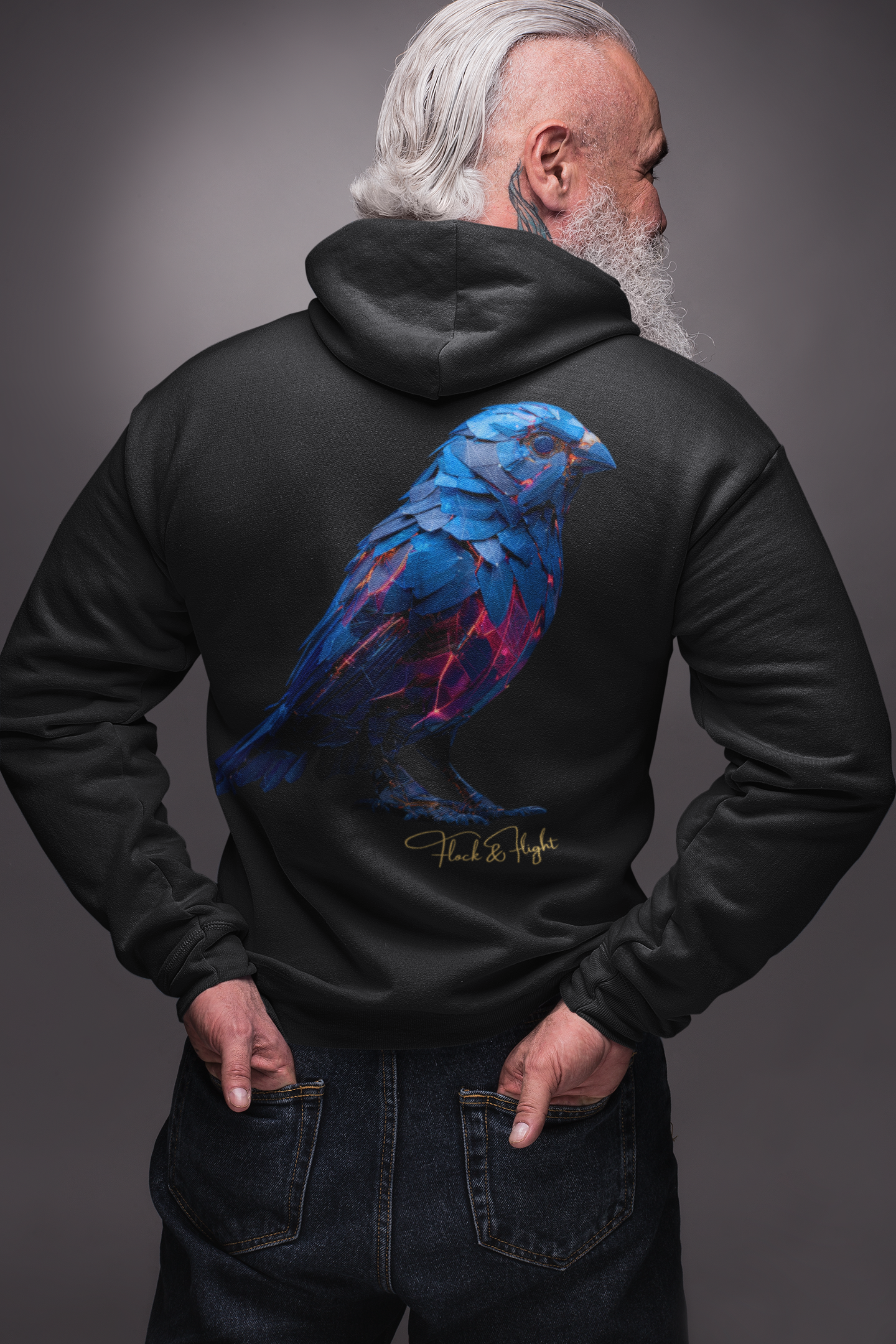 Ember Flock Finch Hoodie – Limited Edition Bird Streetwear (Premium Line)