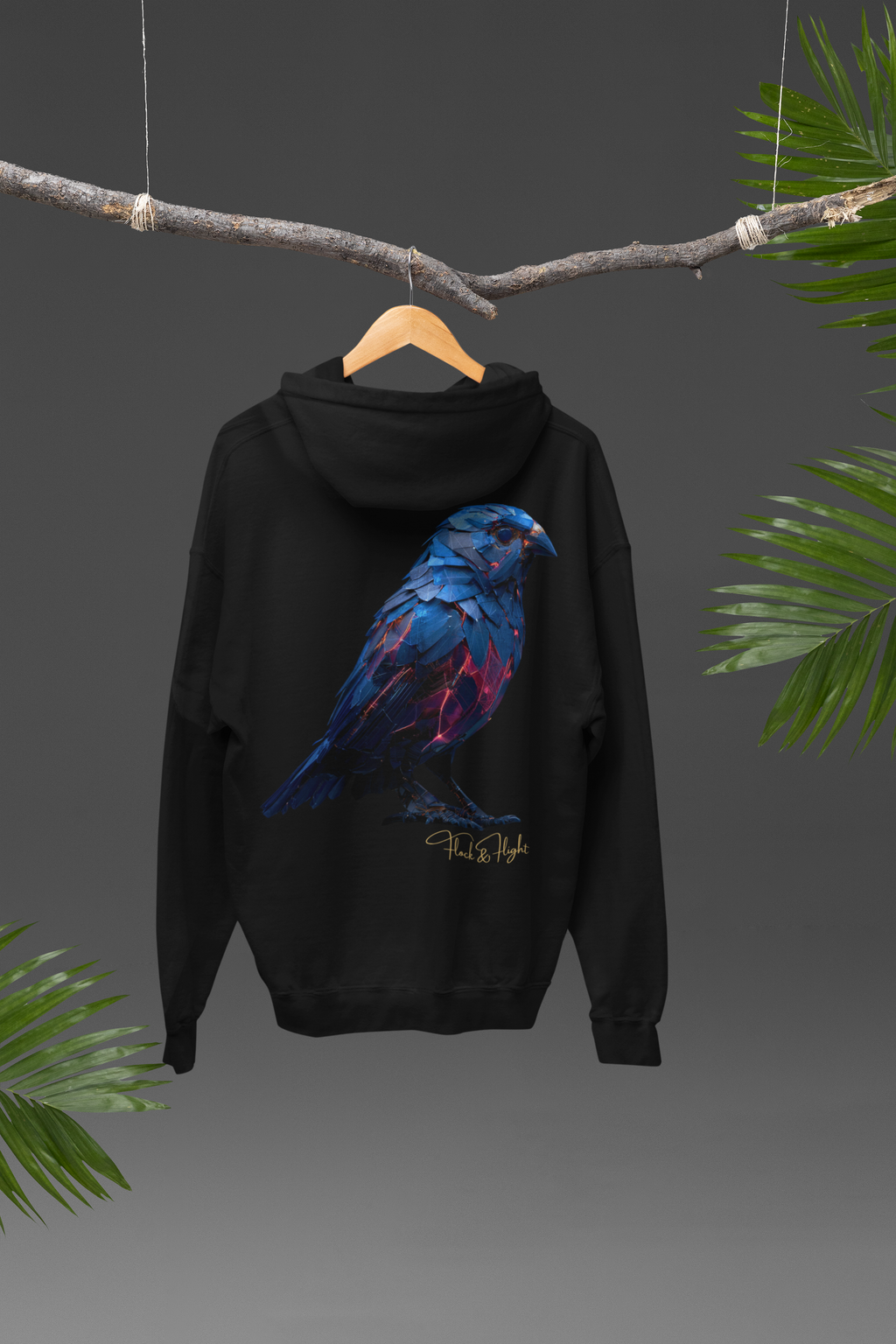 Ember Flock Finch Hoodie – Limited Edition Bird Streetwear (Premium Line)