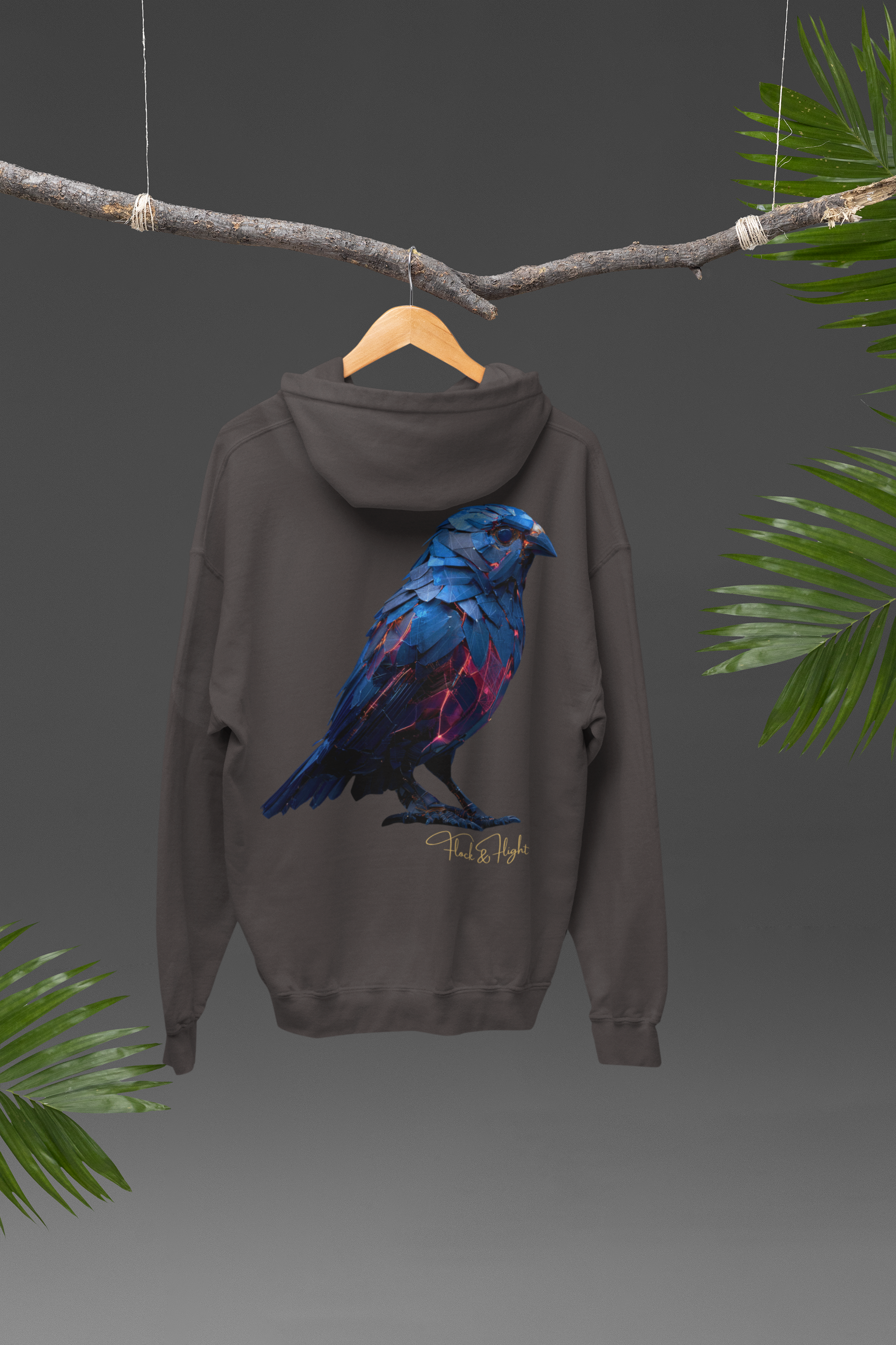 Ember Flock Finch Hoodie – Limited Edition Bird Streetwear (Premium Line)