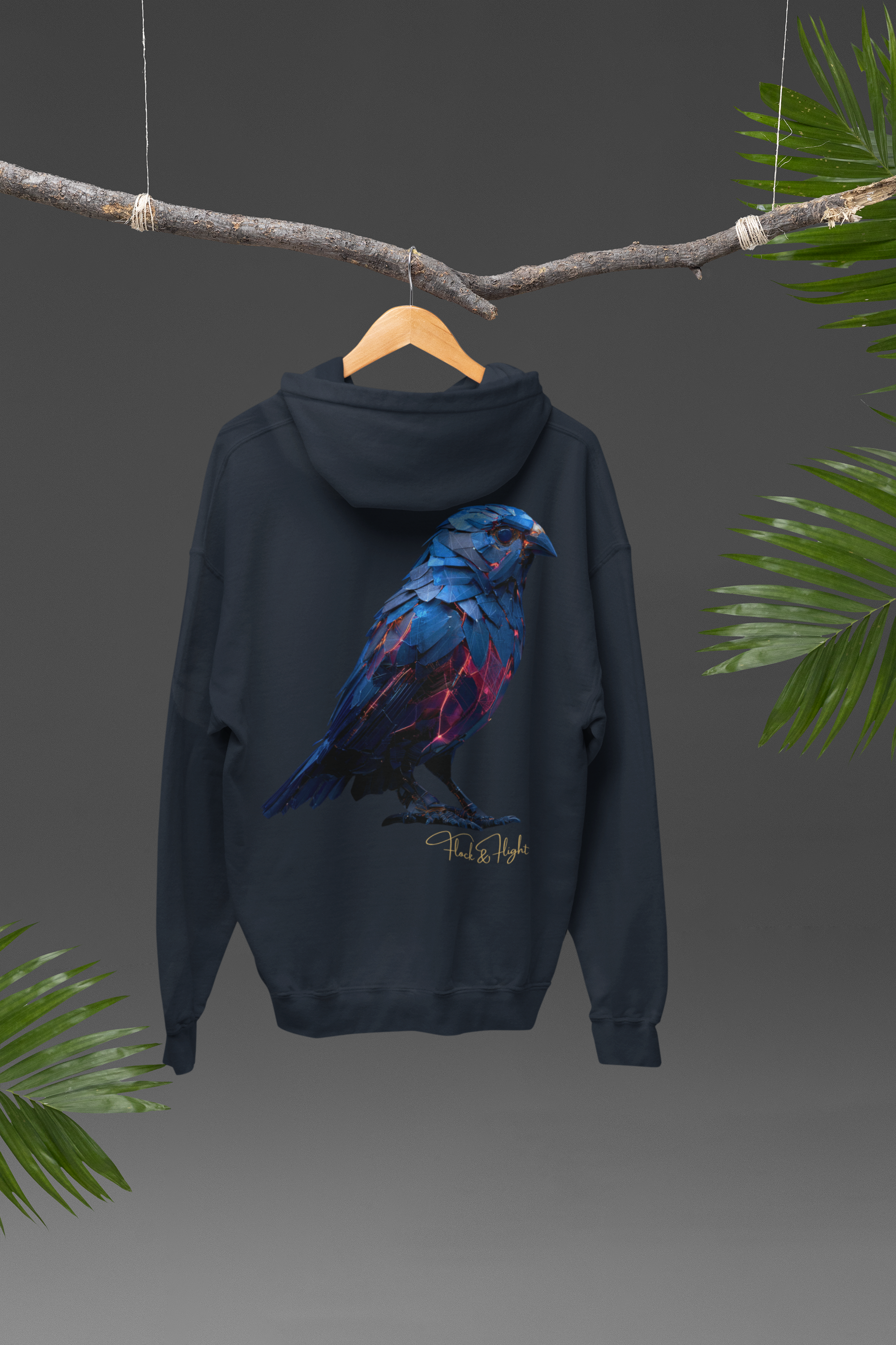 Ember Flock Finch Hoodie & T-Shirt – Limited Edition Bird Streetwear (250 Worldwide)