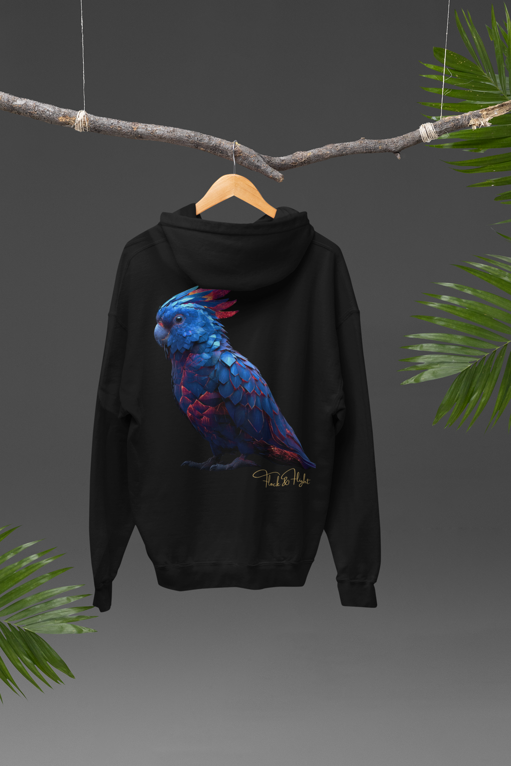 Ember Flock Cockatiel Hoodie – Limited Edition Bird Streetwear (Premium Line)
