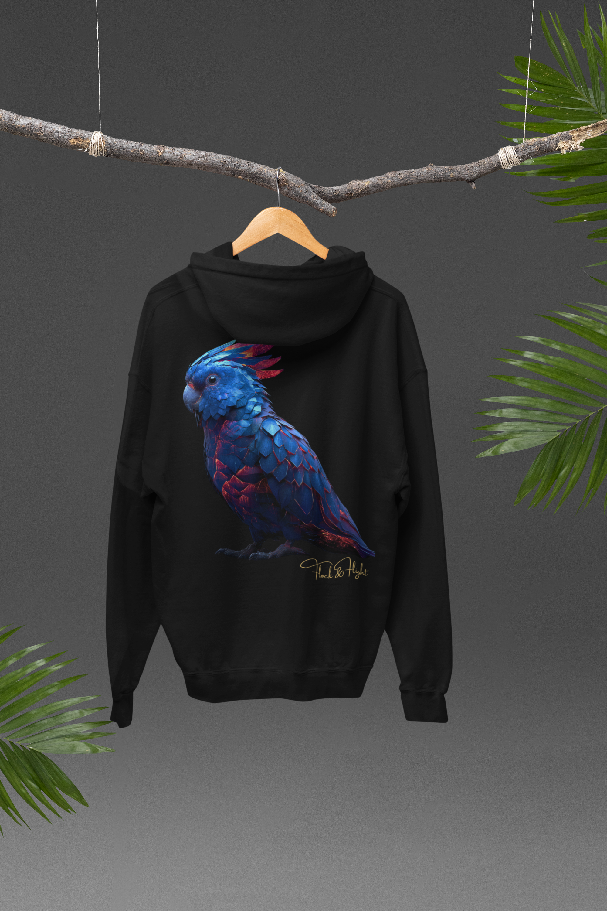 Ember Flock Cockatiel Hoodie – Limited Edition Bird Streetwear (Premium Line)