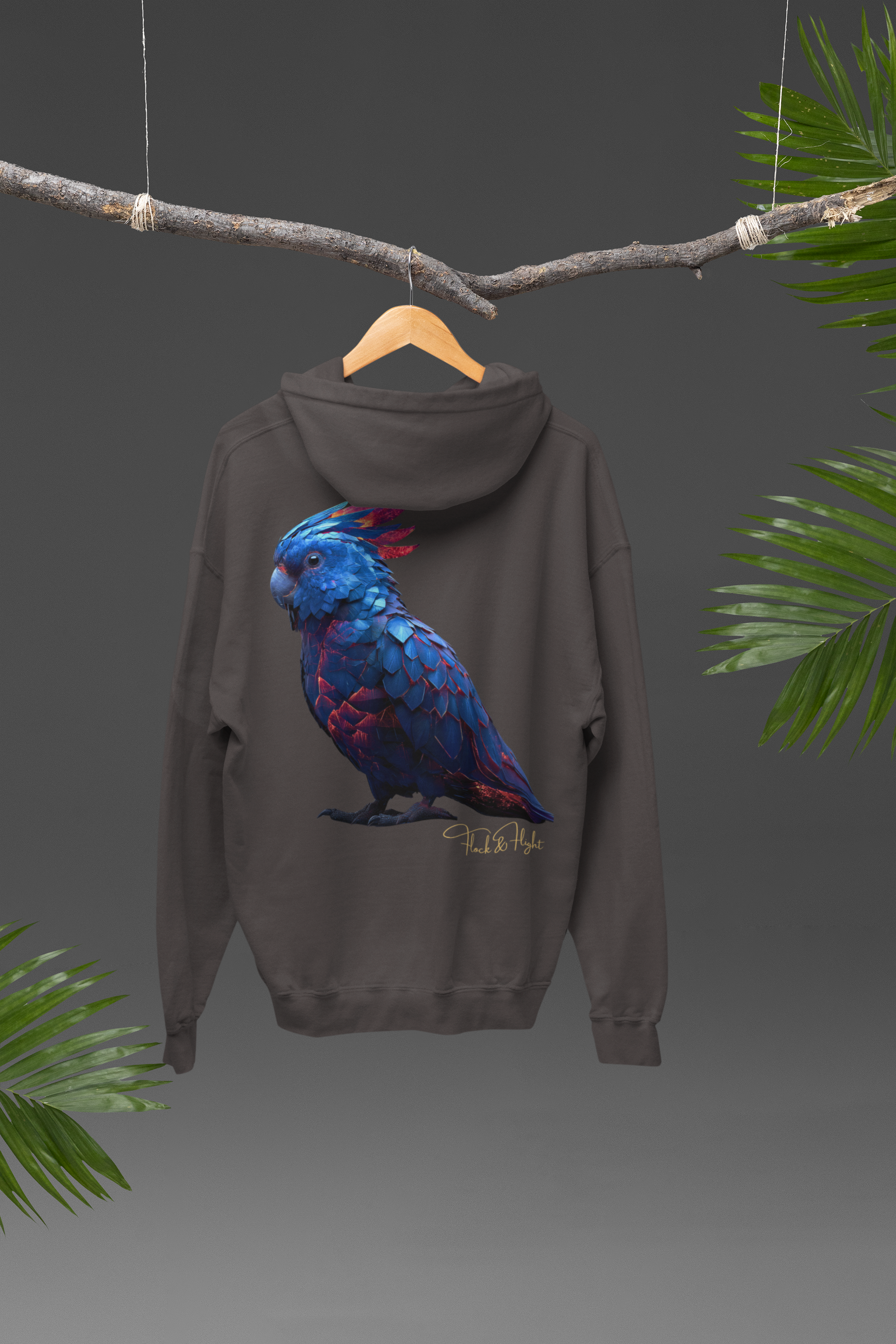 Ember Flock Cockatiel Hoodie – Limited Edition Bird Streetwear (Premium Line)