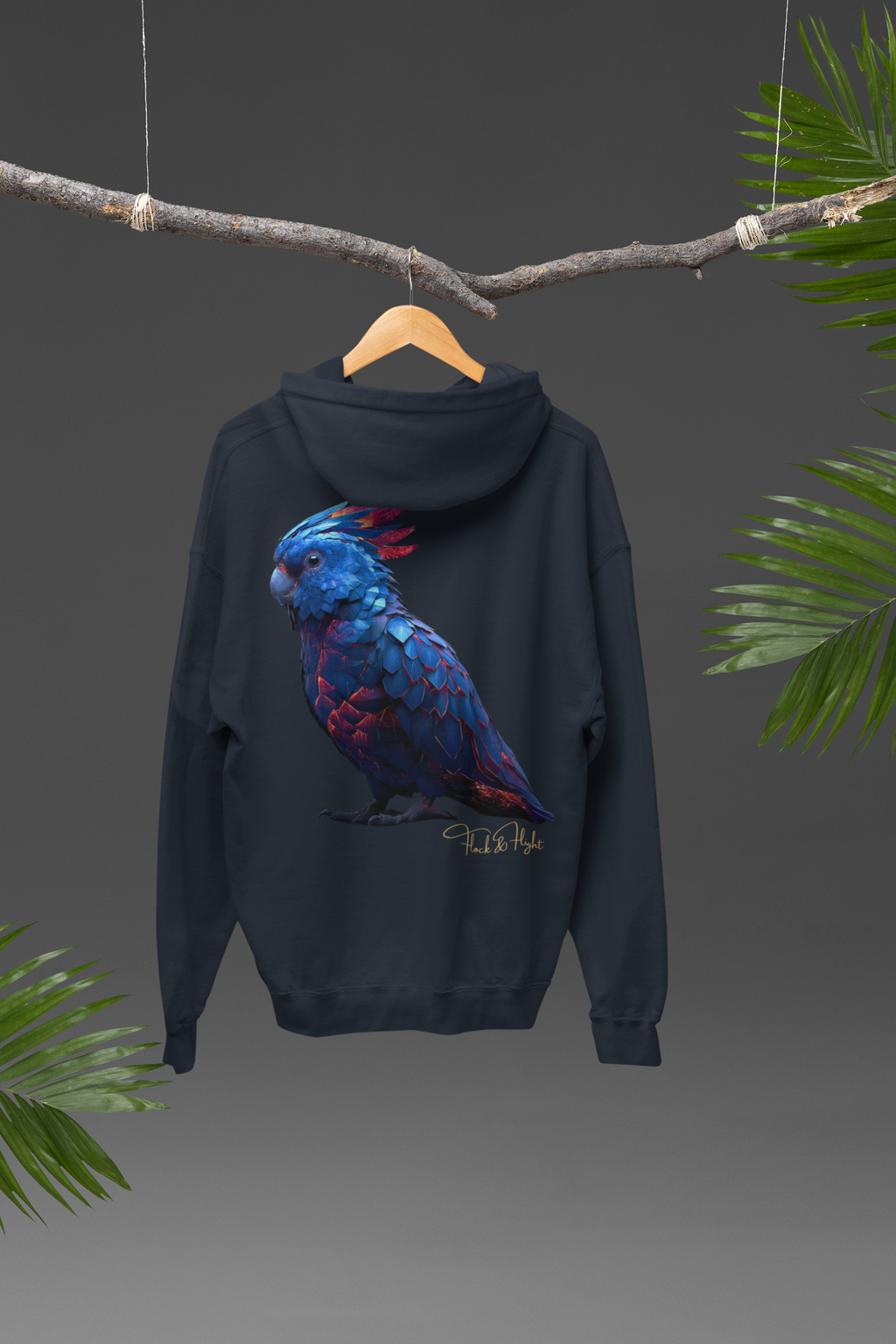 Ember Flock Cockatiel Hoodie – Limited Edition Bird Streetwear (Premium Line)