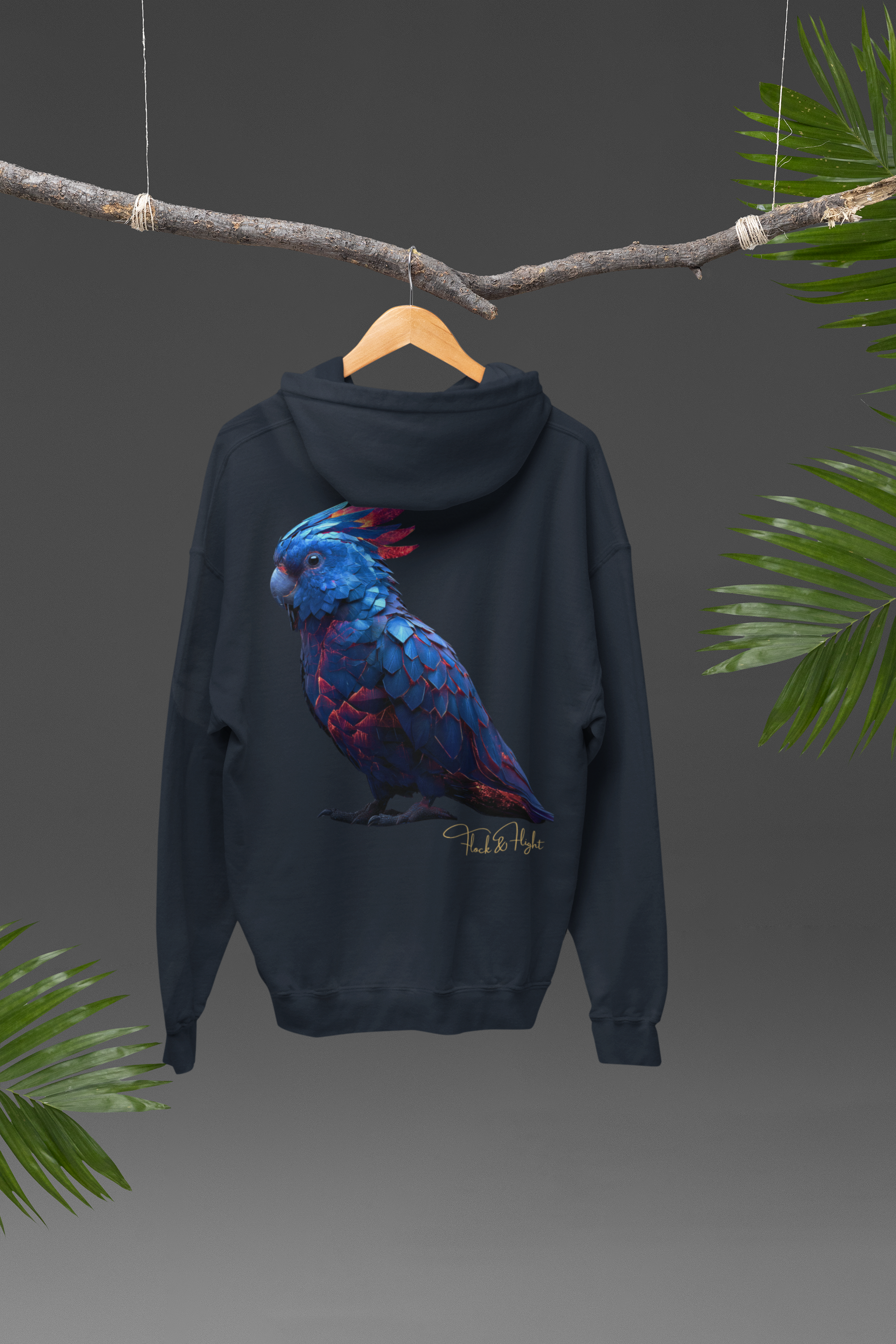 Ember Flock Cockatiel Hoodie – Limited Edition Bird Streetwear (Premium Line)
