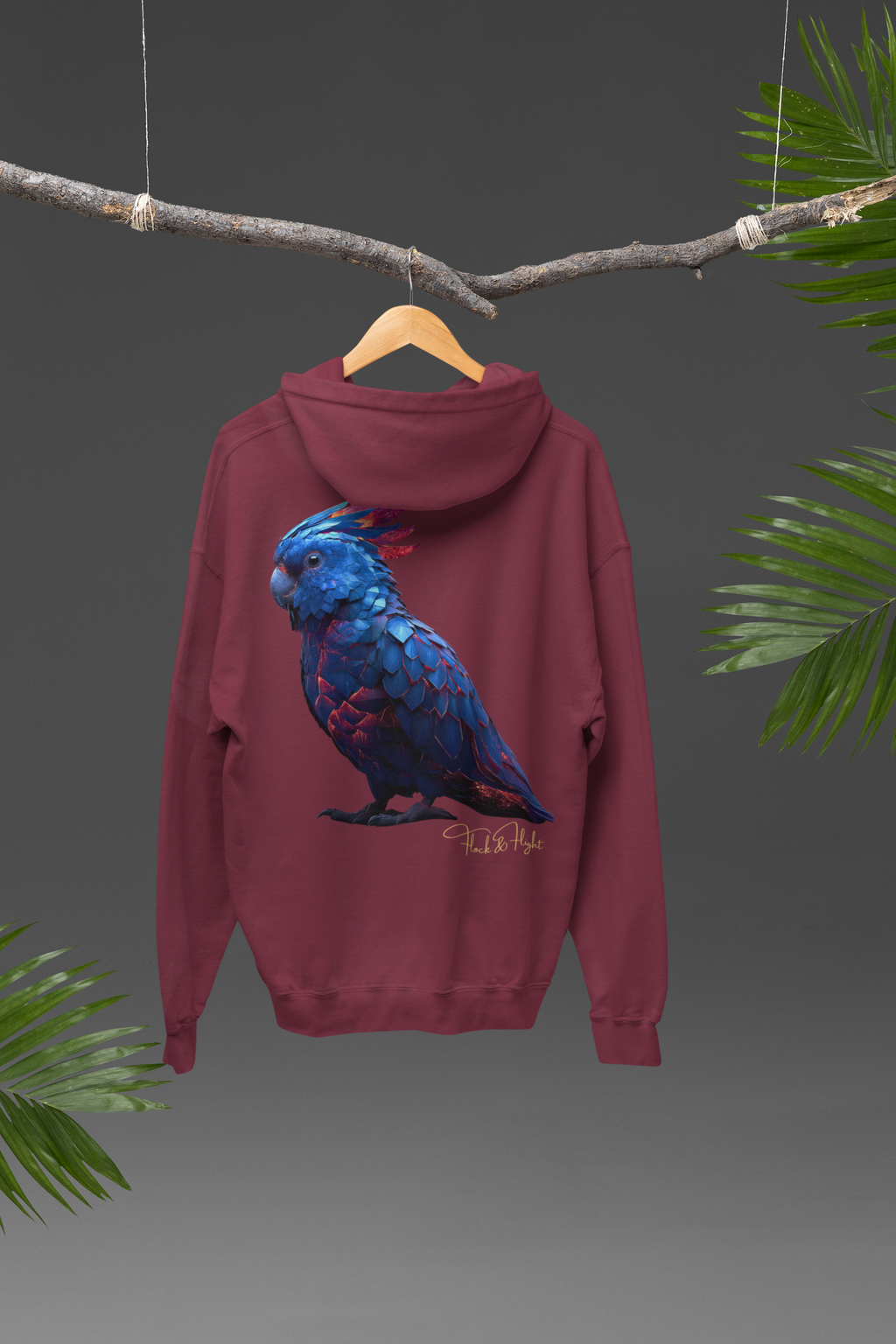 Ember Flock Cockatiel Hoodie – Limited Edition Bird Streetwear (Premium Line)