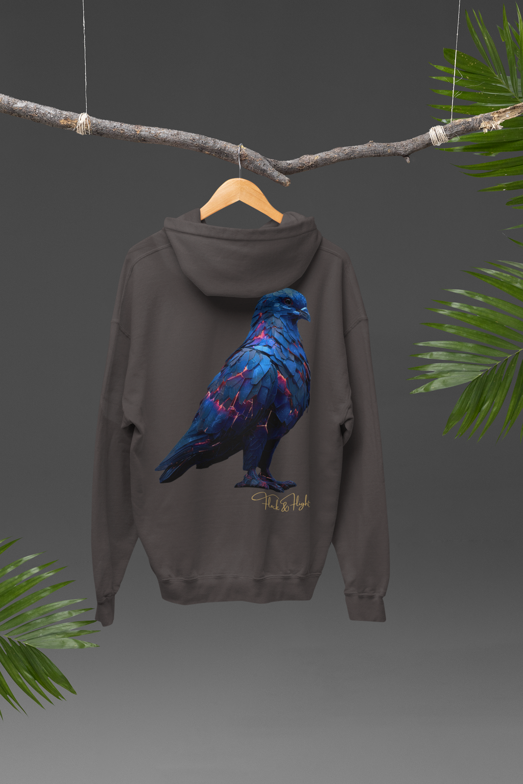 Ember Flock Pigeon Hoodie – Limited Edition Bird Streetwear (Premium Line)