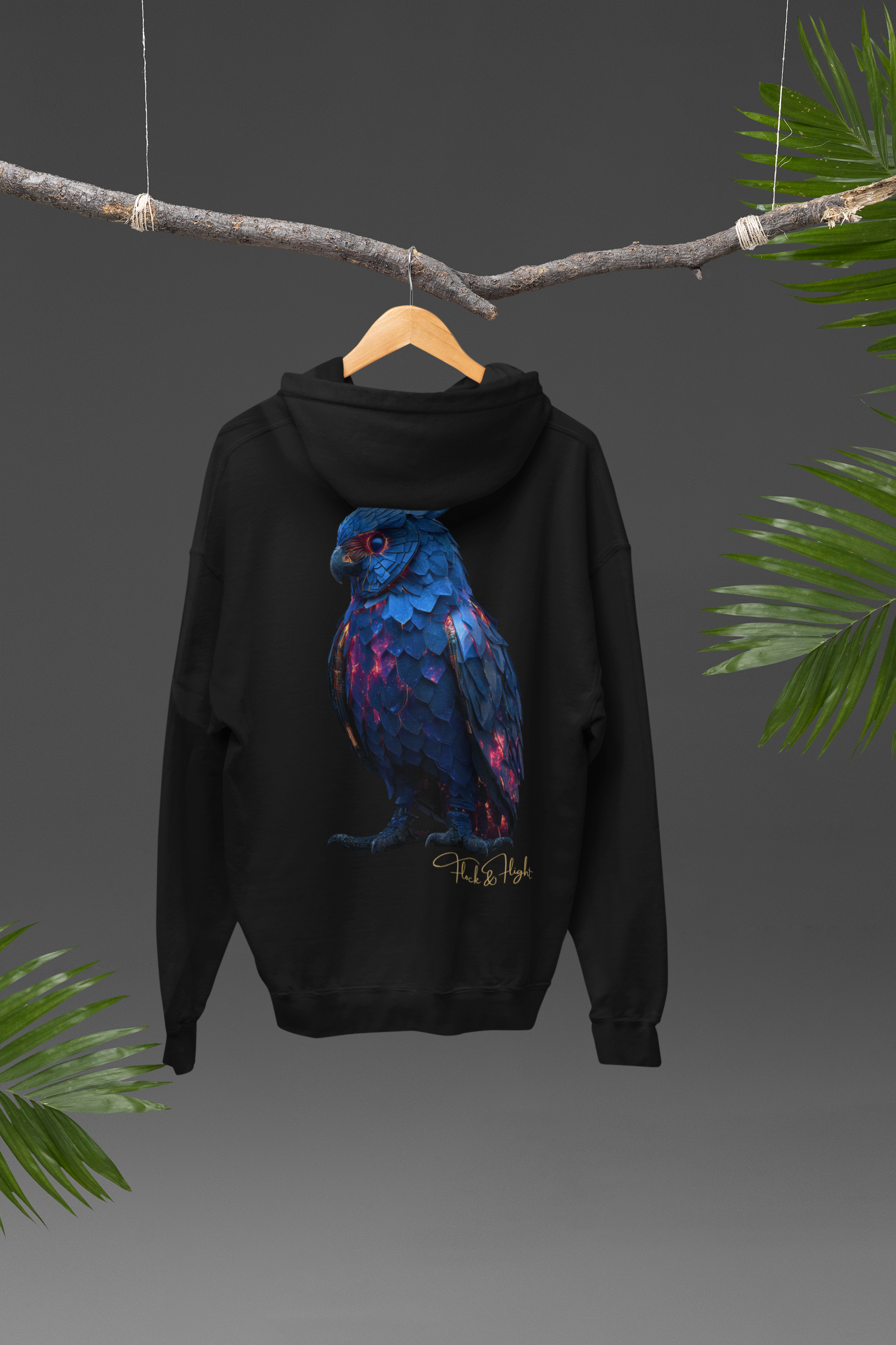 Ember Flock Owl Hoodie & T-Shirt – Limited Edition Bird Streetwear (250 Worldwide)
