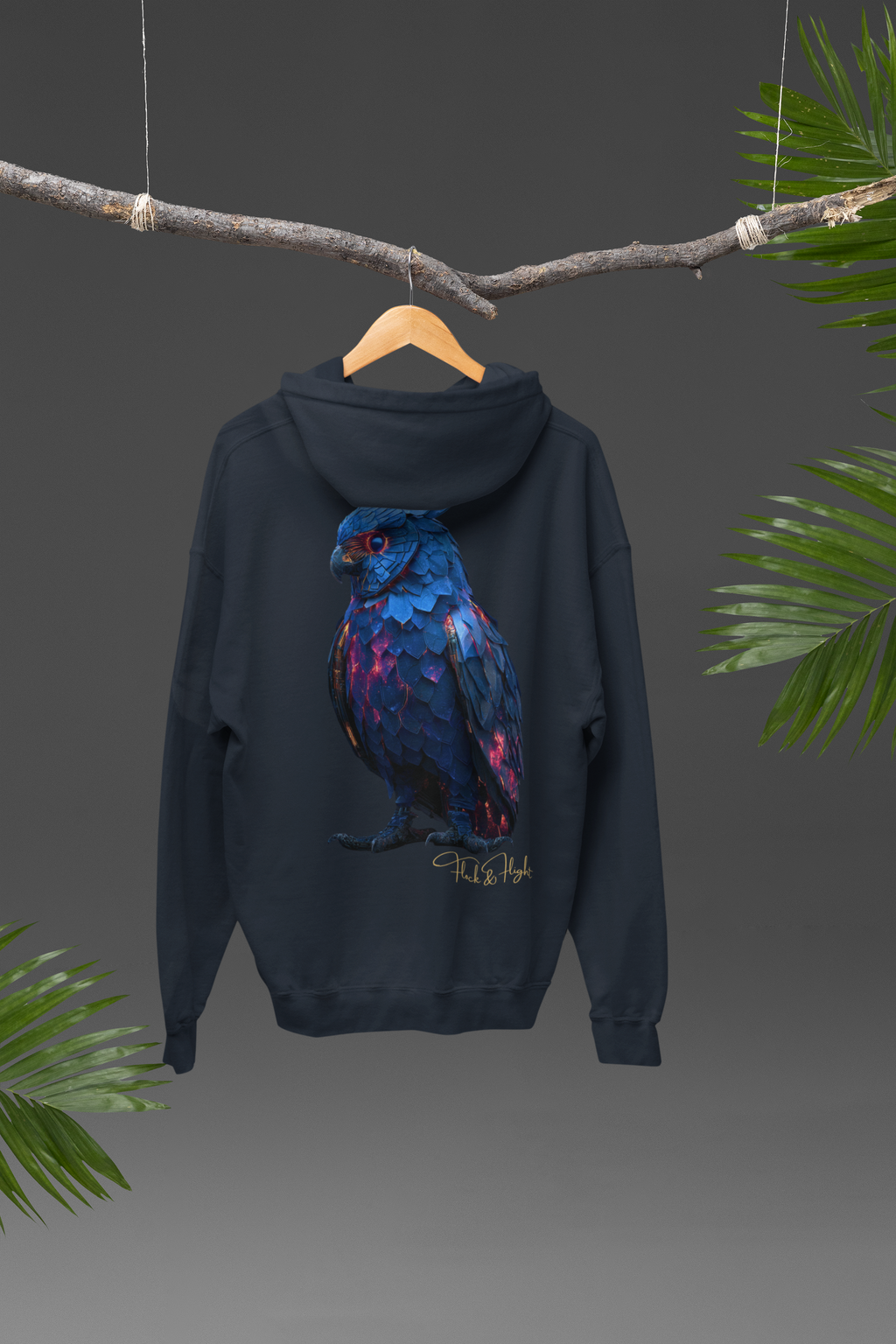Ember Flock Owl Hoodie & T-Shirt – Limited Edition Bird Streetwear (250 Worldwide)