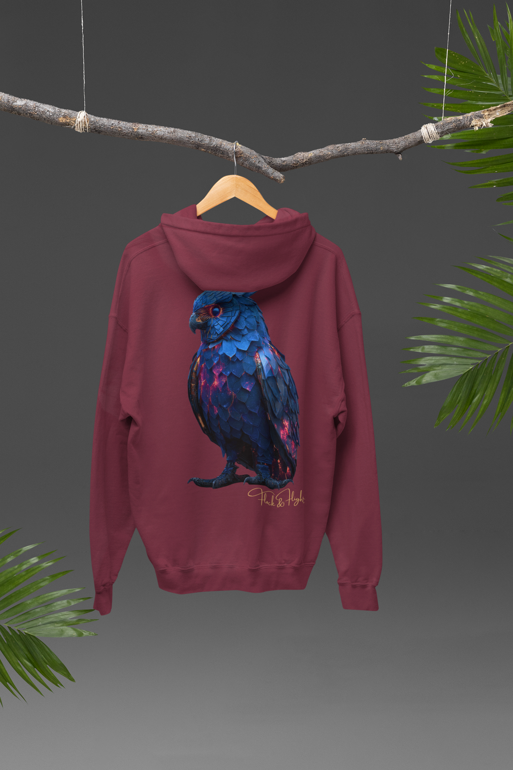 Ember Flock Owl Hoodie & T-Shirt – Limited Edition Bird Streetwear (250 Worldwide)